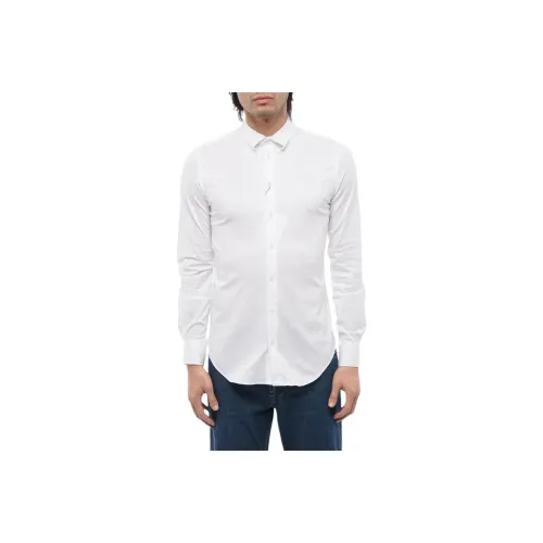 GIORGIO ARMANI Белые Мужские Рубашки