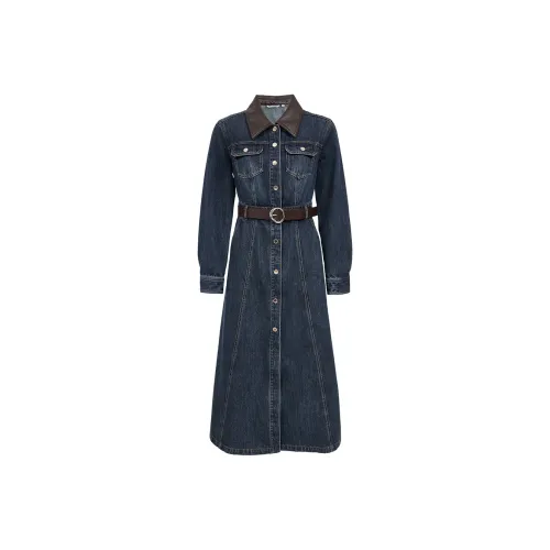 ONLY Длинное платье с длинными рукавами женское