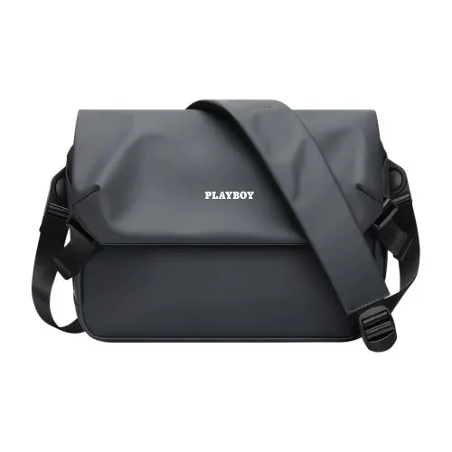 Сумка через плечо с мембраной из кожи совместный проект PLAYBOY стандартная мужская многоцветная