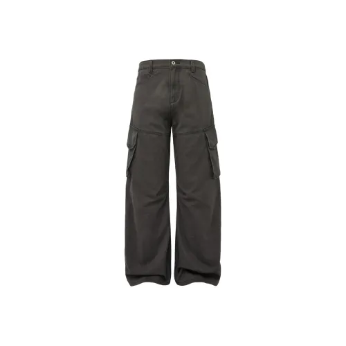 NONRADICAL Карго-брюки Унисекс Темно-серый