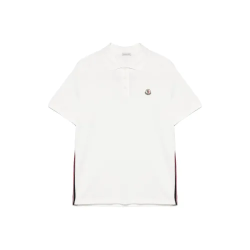 MONCLER Белая Мужская Поло