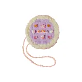 Котенок, круглый, стиль позиционирования, DIY, ткань, вязаная, ручная работа, сумка