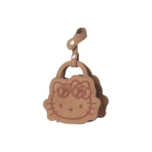 Miniso HELLO KITTY collaboration ПВХ Чехол для наушников Женский Коричневый