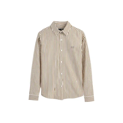 Ancient Shark Хаки 02112411 Мужская рубашка