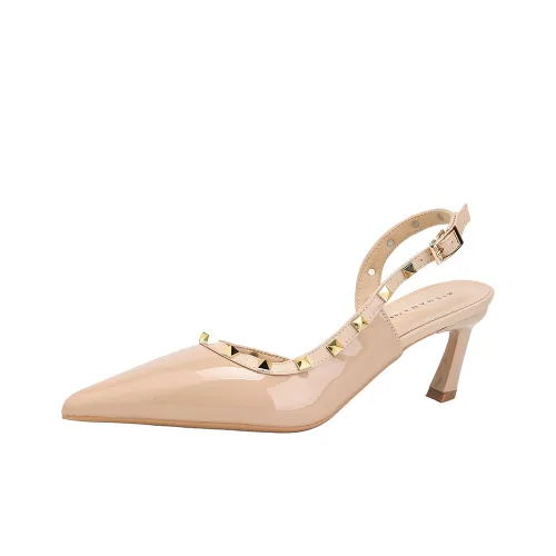 GOSO Узкий каблук Высокие каблуки Женские Nude