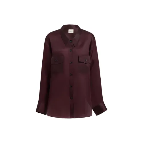 KHAITE FW25 Matteo Топ Рубашка Женские