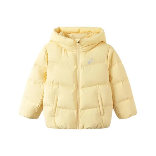 Asics Пуховик Теплый Желтый Подростки