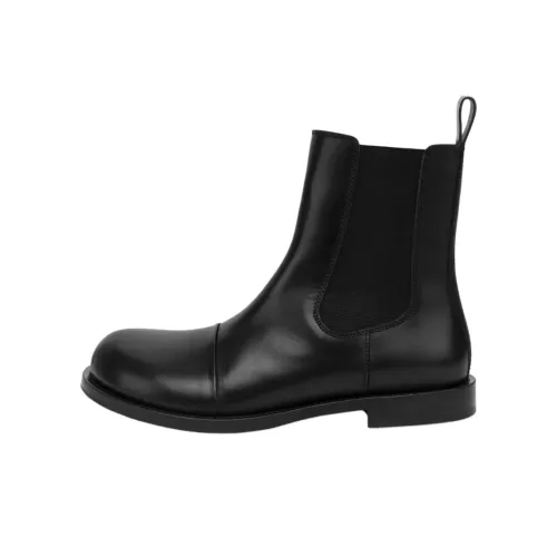 MOSCHINO Короткий Челси Мужской Черный