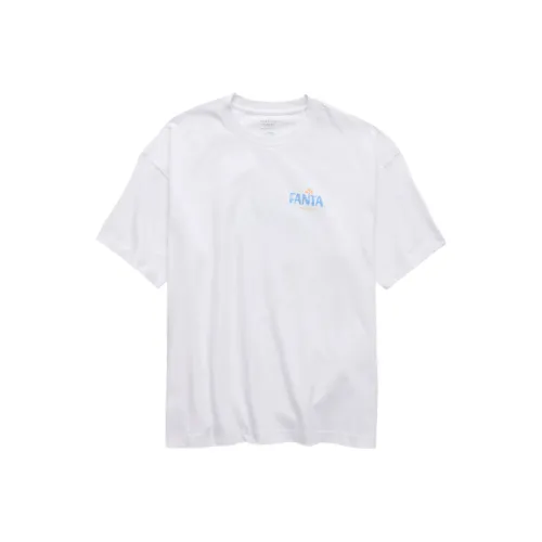 AMERICAN EAGLE Белая Мужская Футболка