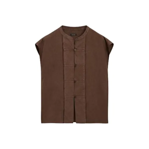 Massimo Dutti Коричневые Женские Рубашки