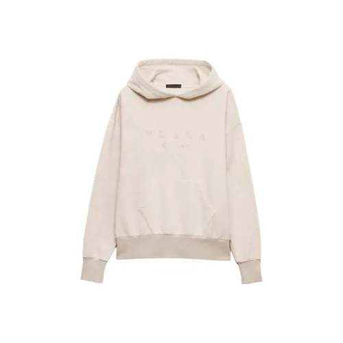 PRADA FW25 Толстовка Мужской Нейтральный цвет