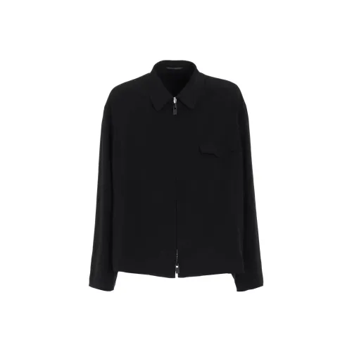 Yohji Yamamoto Черные Мужские Куртки