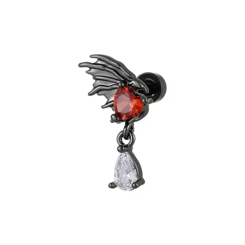 MISS XIA JWY Титановые стальные серьги-гвоздики унисекс