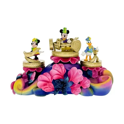 Disney Mickey Mouse Minnie Mouse 20-я годовщина Parade Вечеринка Цветочный Float Готовые модели Гонконгский Дисней