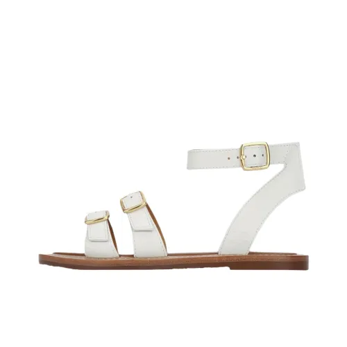 CELINE Lympia one Ремень Сандалии Женские Белые