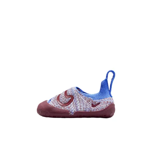 nike Swoosh 1 Low Топ Обувь для малышей Polar Красный Canvas Slate Team Red Infant And Toddler