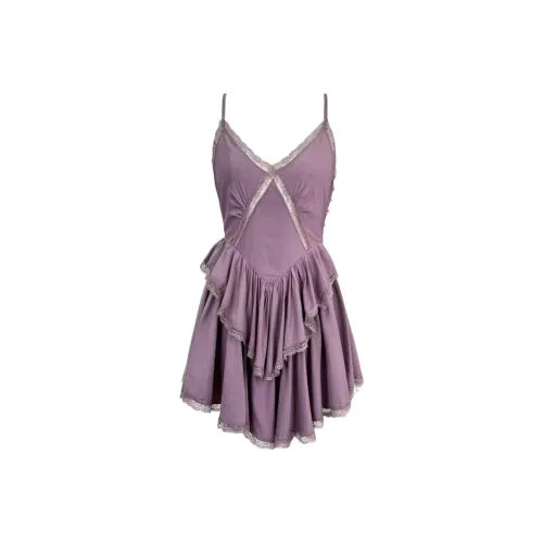GRAYISMOON Фиолетовый Женские Слиплатья