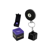 Черный Eight Подвеска Черный+Фиолетовый Бильярдная Мел в коробке