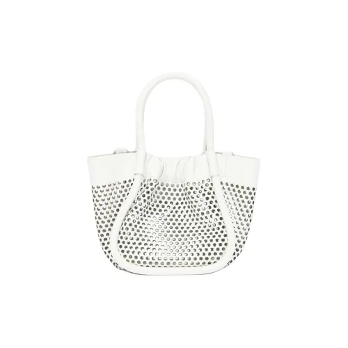 PROENZA SCHOULER Перфорированная кожа сумка через плечо сумка экстра маленькая женская оптический белый