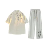 Экрю + Светло-серый