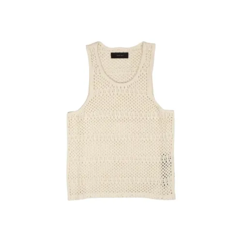 AMIRI Экрю Мужские Майки