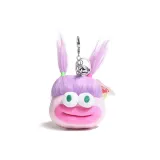 Розовый чехол для наушников с волосами