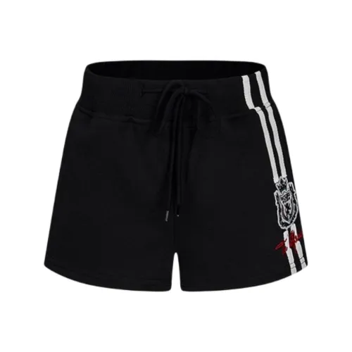 IUNOP Черные Женские Повседневные Шорты