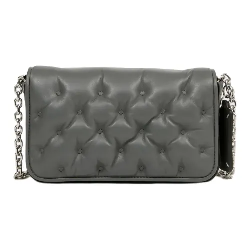 Maison Margiela Glam Slam Овечья кожа Сумка через плечо Женская Серый