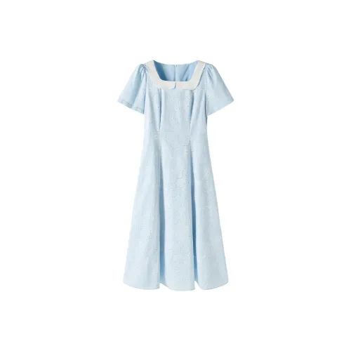 Акомодация BOOK Короткий рукав Платье Женское