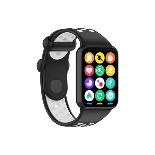 HAOZHITIANKONG Ремешок Xiaomi Красный Бежевый Совместимость Силиконовый Материал 228 мм