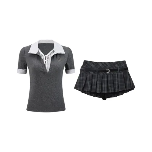 GEZITAI Женские комплекты с юбкой