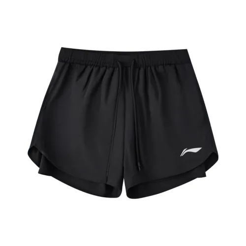 LINING Классический черный Женские Форма Женские Спортивные шорты