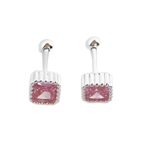 Серьги Vegetarian с цирконием женские