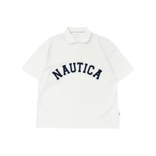 Nautica White Sail Поло Унисекс
