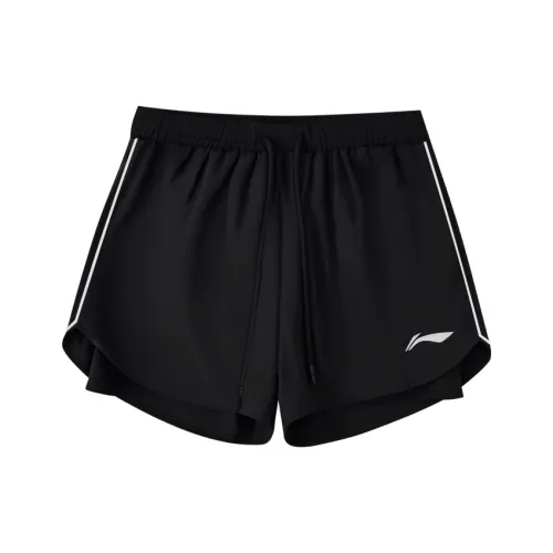 LINING Классический черный Женские Форма Женские Спортивные шорты