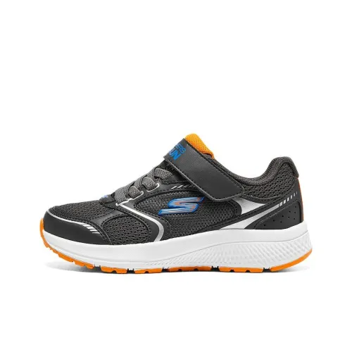 Беговые кроссовки Skechers Kids Low Top Черные Оранжевые для школьников