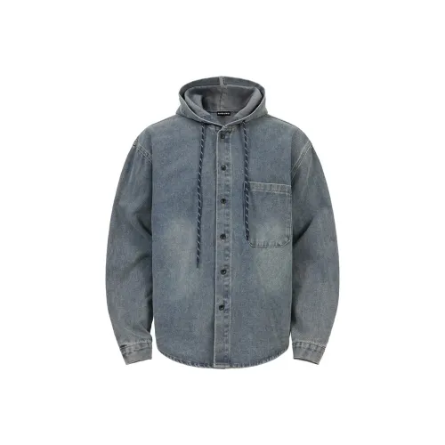 HANDAIWEI Синий Унисекс Куртки