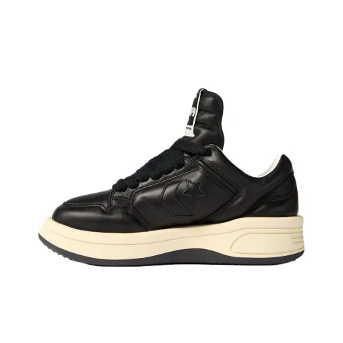 Rick Owens DRKSHDW TURBOWPN Скейтборд Кроссовки Низкие Черные Унисекс