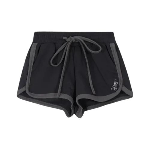 IUNOP Темно-серые Женские Повседневные Шорты