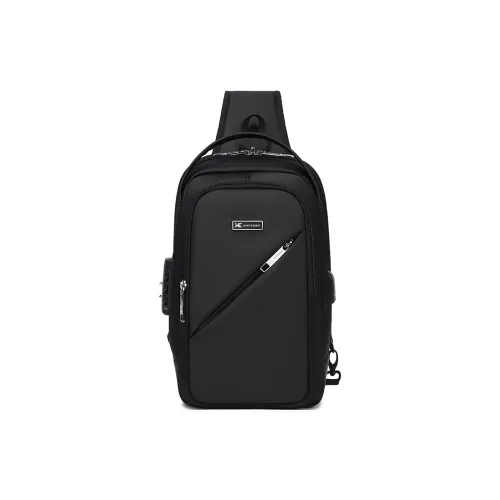 Wiersaam Oxford Sling Bag Men's Black