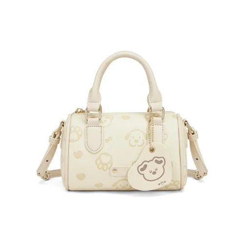 CORALDAISY Сумка из синтетической кожи женский бежевый абрикос