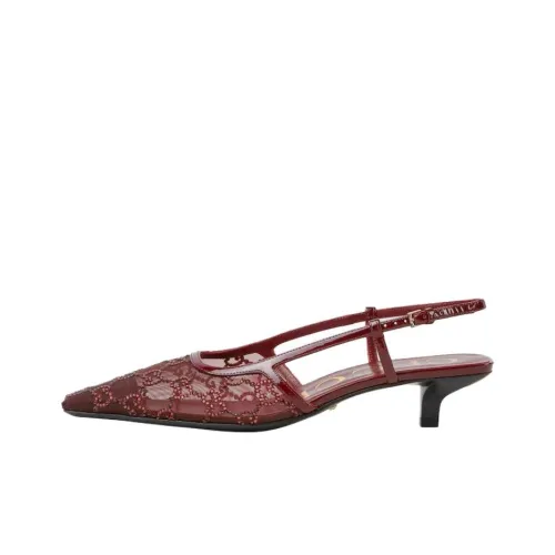 GUCCI SLINGBACK Высокие каблуки Женские