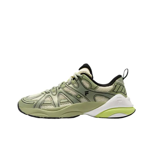 FILA FUSION PATH Trajectory Shoes Низкий Топ Casual Мужской Чайно-Зеленый