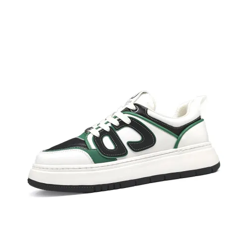 SENJIALUO Износостойкий Легкий Дышащий и Противоскользящий. Низкий Топ Скейтборд Кроссовки Мужские