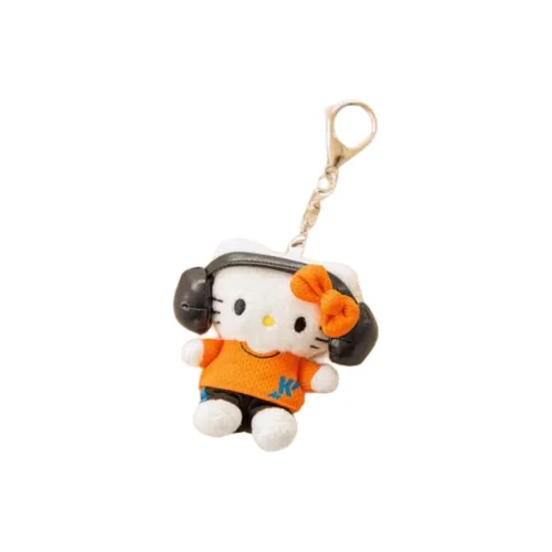 Санрио ME% Коллаборация Hello Kitty Игрушка Брелок Куклы Плюшевый Брелок 9 см Рекомендуемая высота