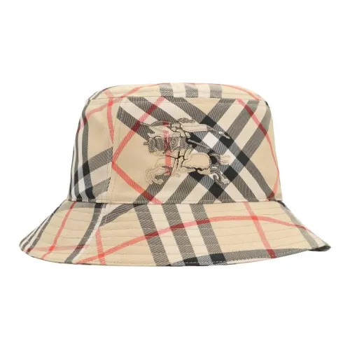 Burberry Панама В Клетку С Символом EKD Панама Из Твила В Клетку Burberry Check