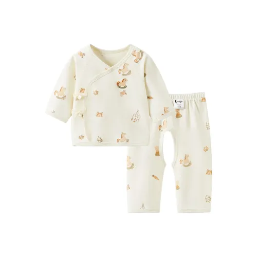 TongTai Весенний и Осенний 100% хлопок Новорожденные Одежда для новорожденных Одежда для малышей и детей дошкольного возраста Full Moon