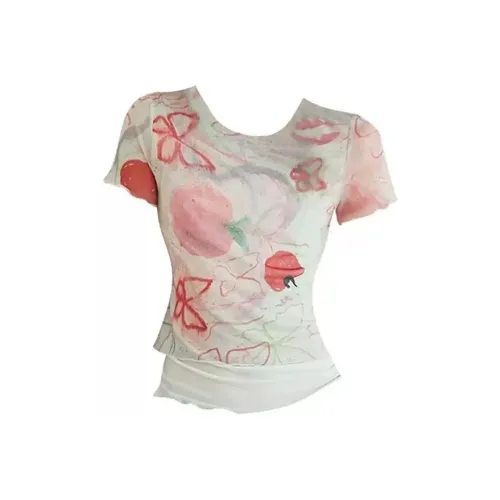 INNI Граффити T Рубашка Женские T Рубашки