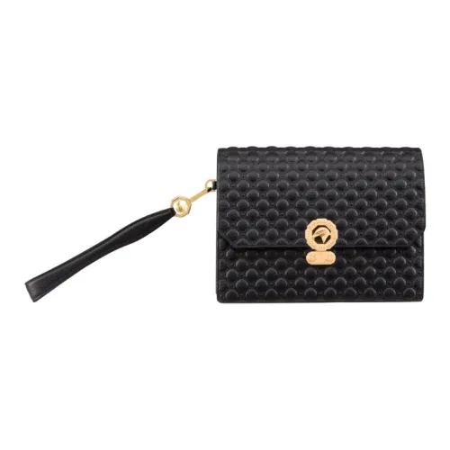 STEFANO RICCI Телячья кожа Клатч Мужской Черный