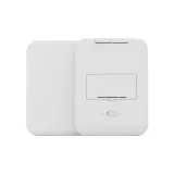 Белый карман, складной, с LED